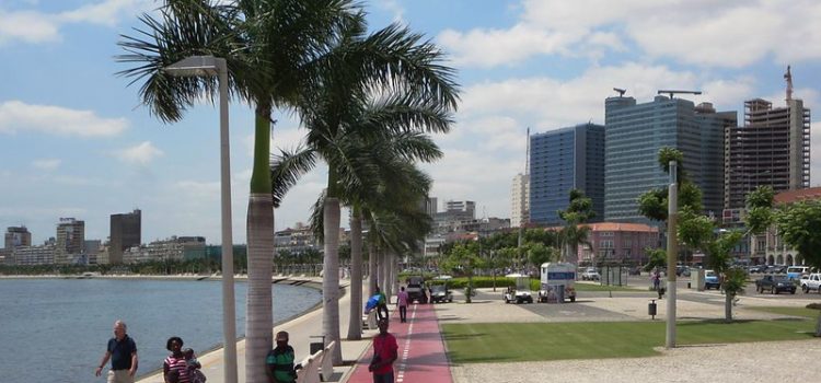 Photo of the Marginal in Luanda Angola