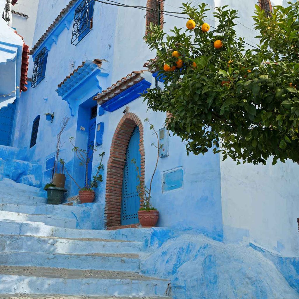 The blue city of Chefchaouen