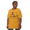 Africa is a Vibe (Black) Unisex t-shirt - Image 6