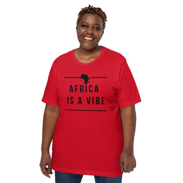 Africa is a Vibe (Black) Unisex t-shirt