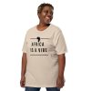 Africa is a Vibe (Black) Unisex t-shirt - Image 15