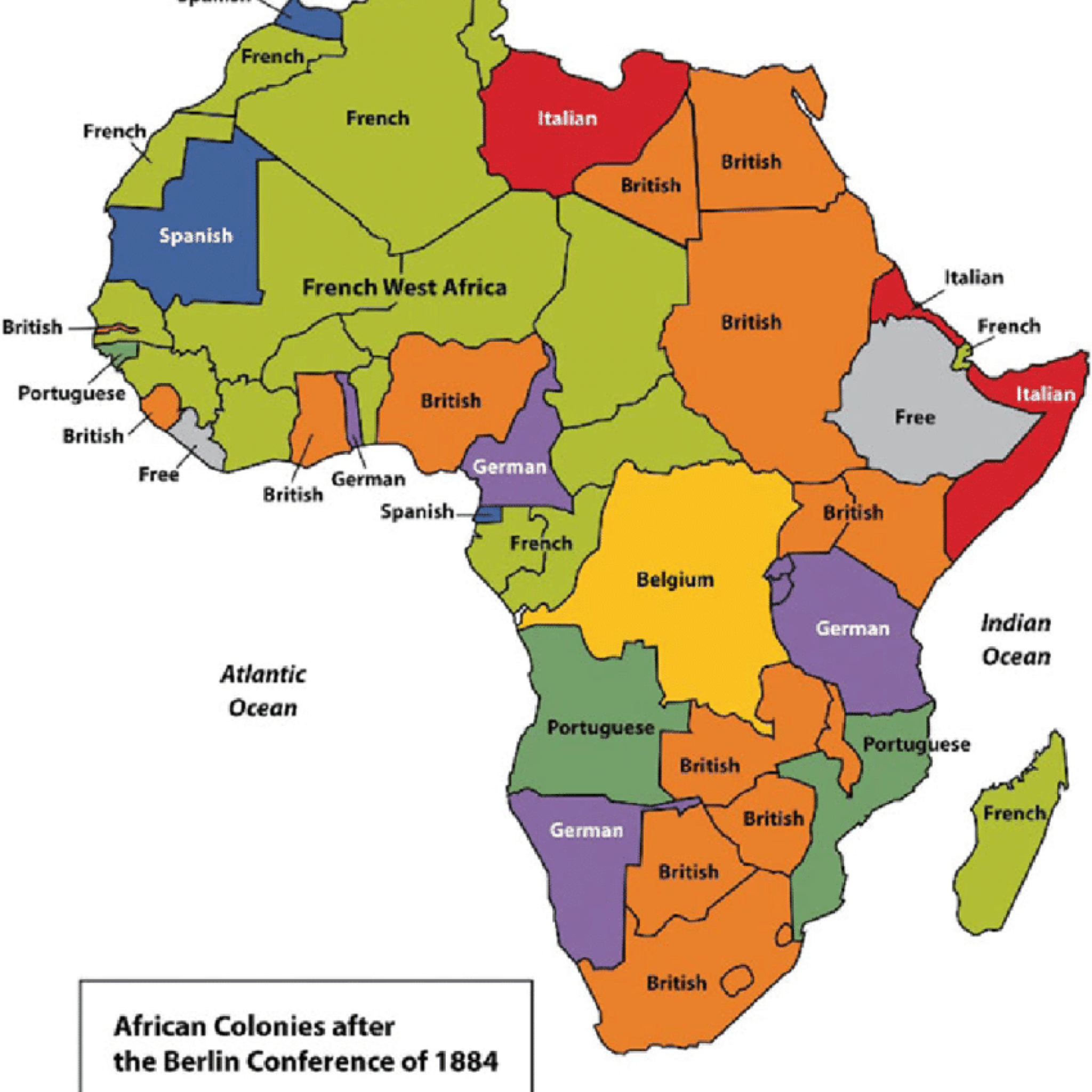 African Independence Days By Month