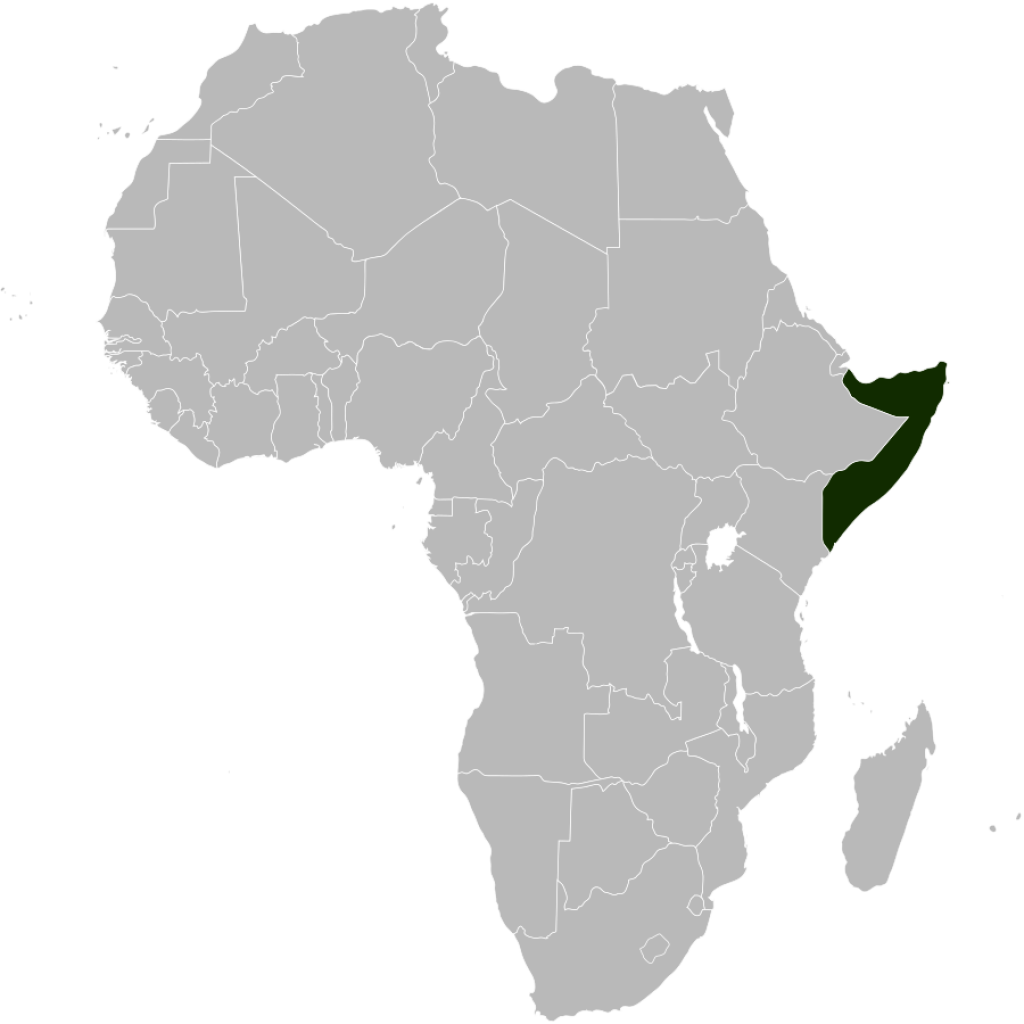 Map of Somalia 