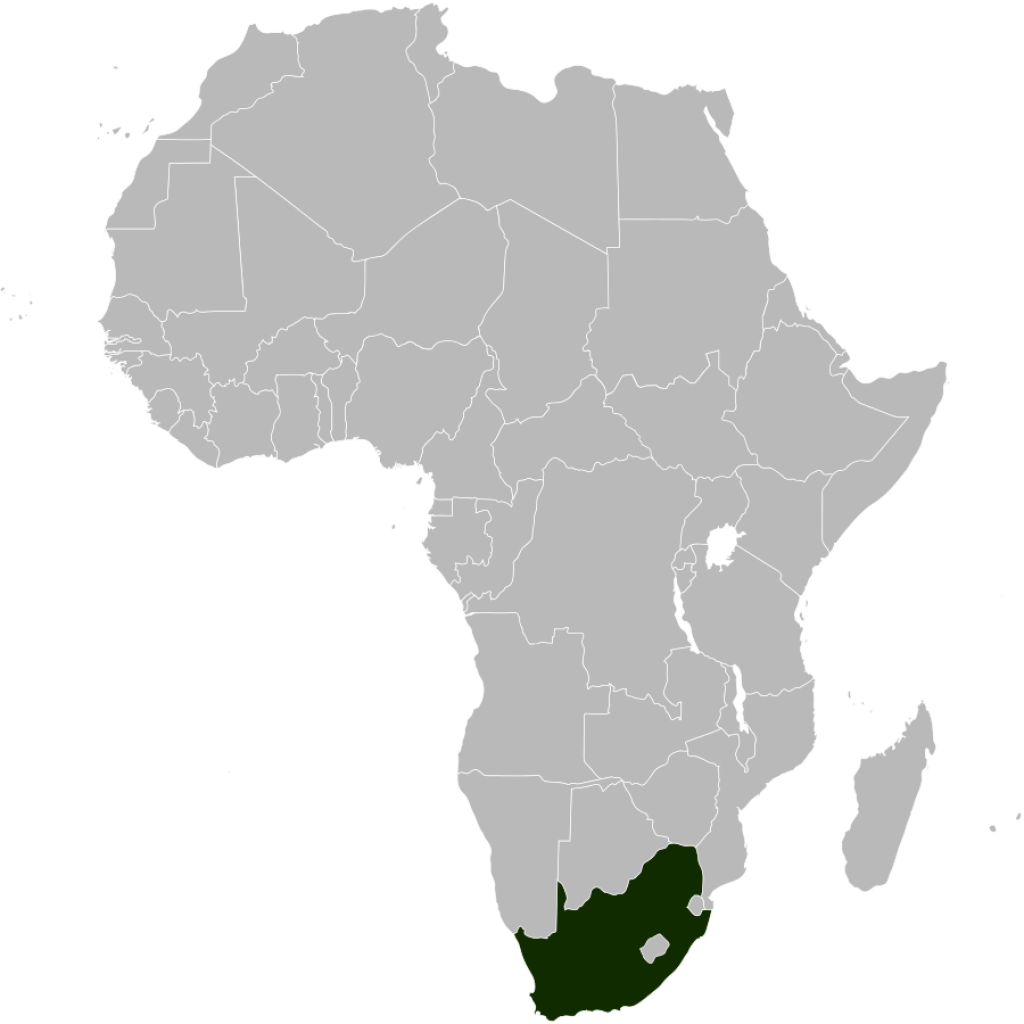 Map of South Africa 